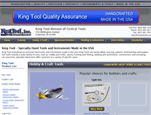 Tablet Screenshot of king-tool.com